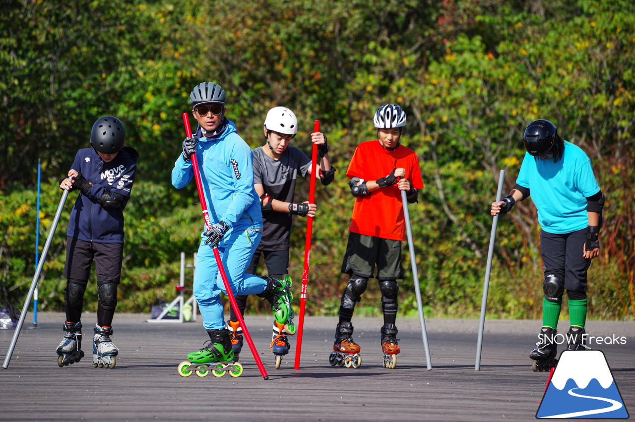 ISHII SKI ACADEMY and KAMUI SKI LINKS コラボ企画 ☆『THE オフトレ』インラインスケートトレーニング in カムイスキーリンクス